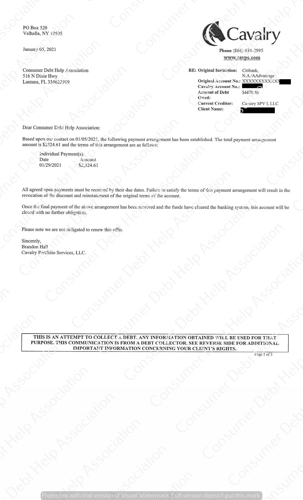 settlement-letter-from-citibank-consumer-debt-help-association
